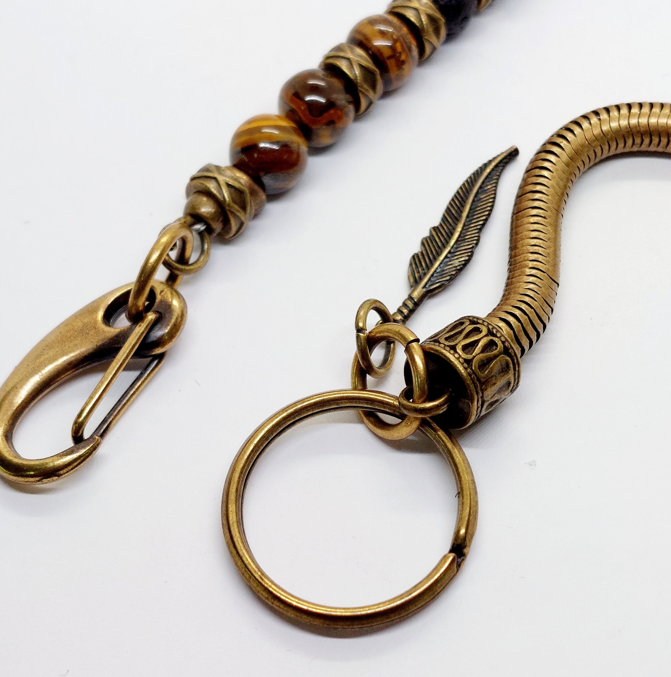 Chain wallet Indian Tiger