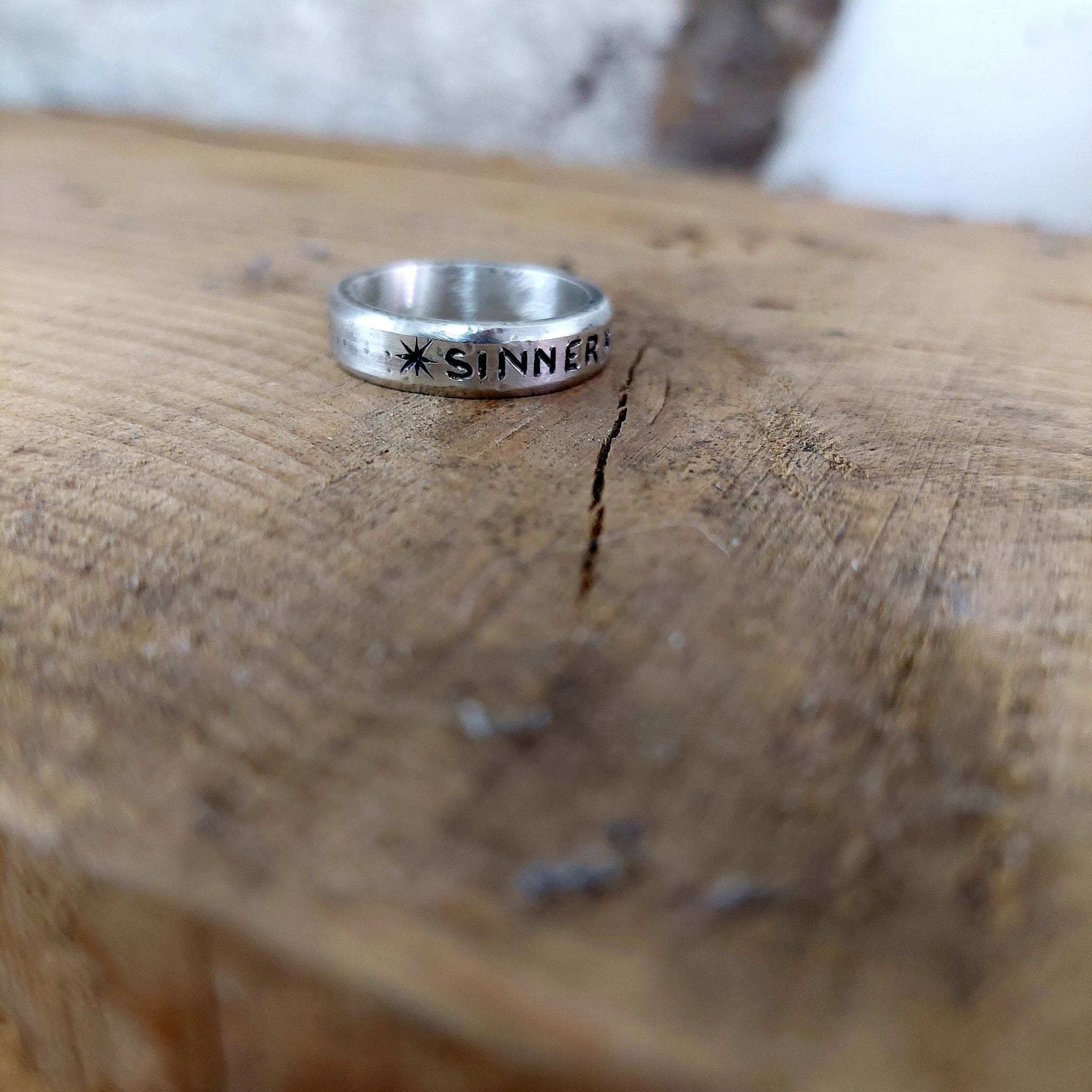 Ring "Sinner" silver
