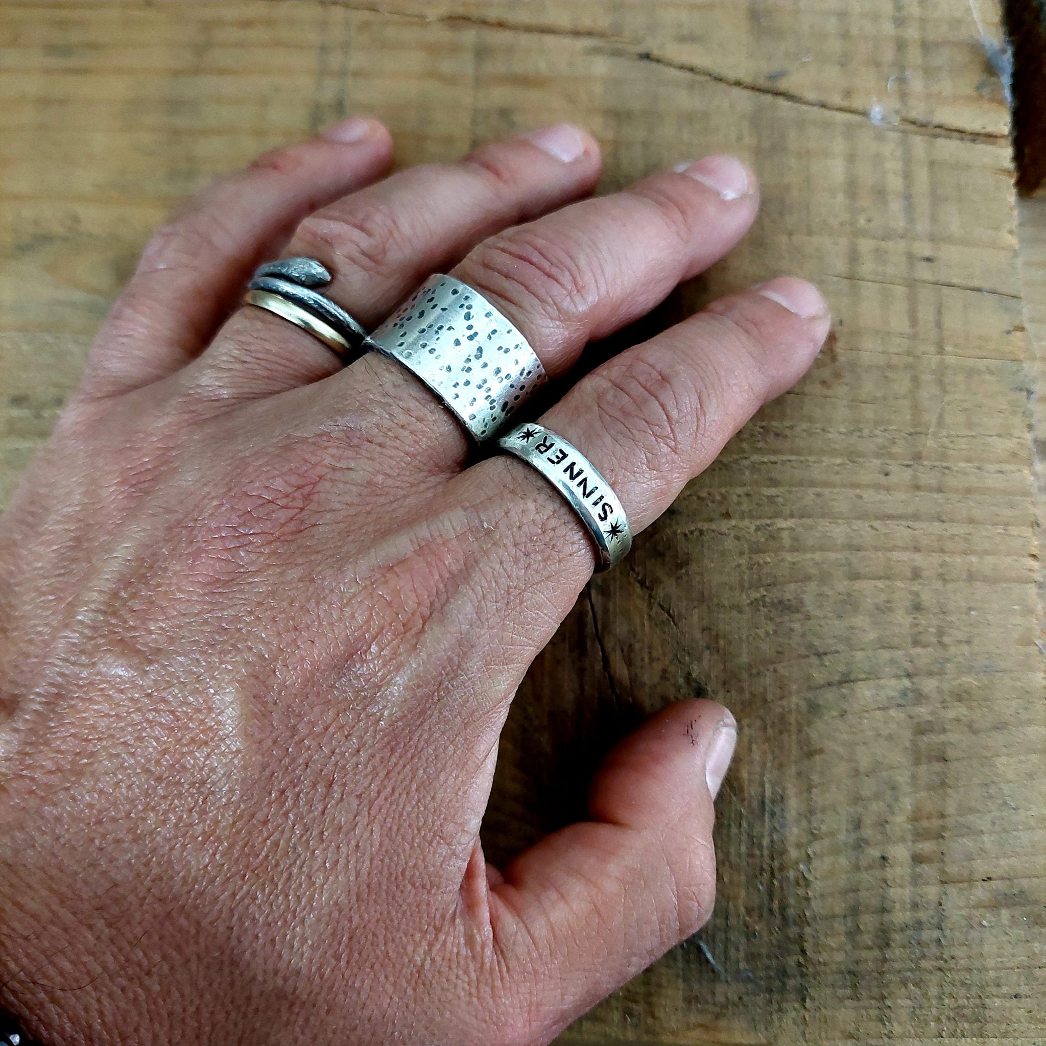 Ring "Sinner" silver