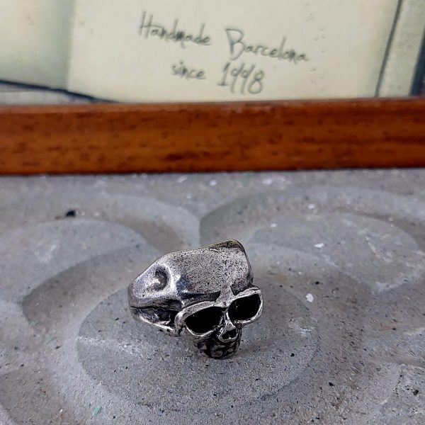 Anillo Calavera Rock