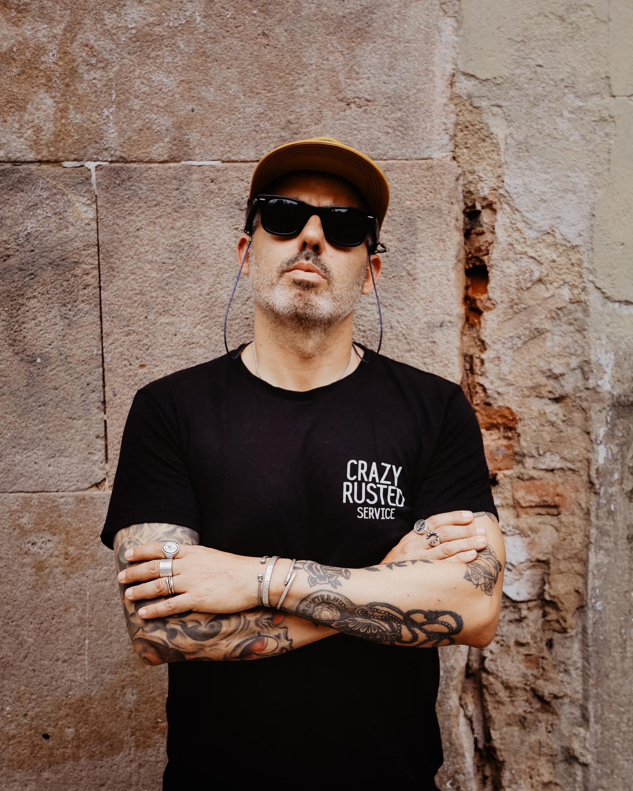 Camiseta Crazy Rusted