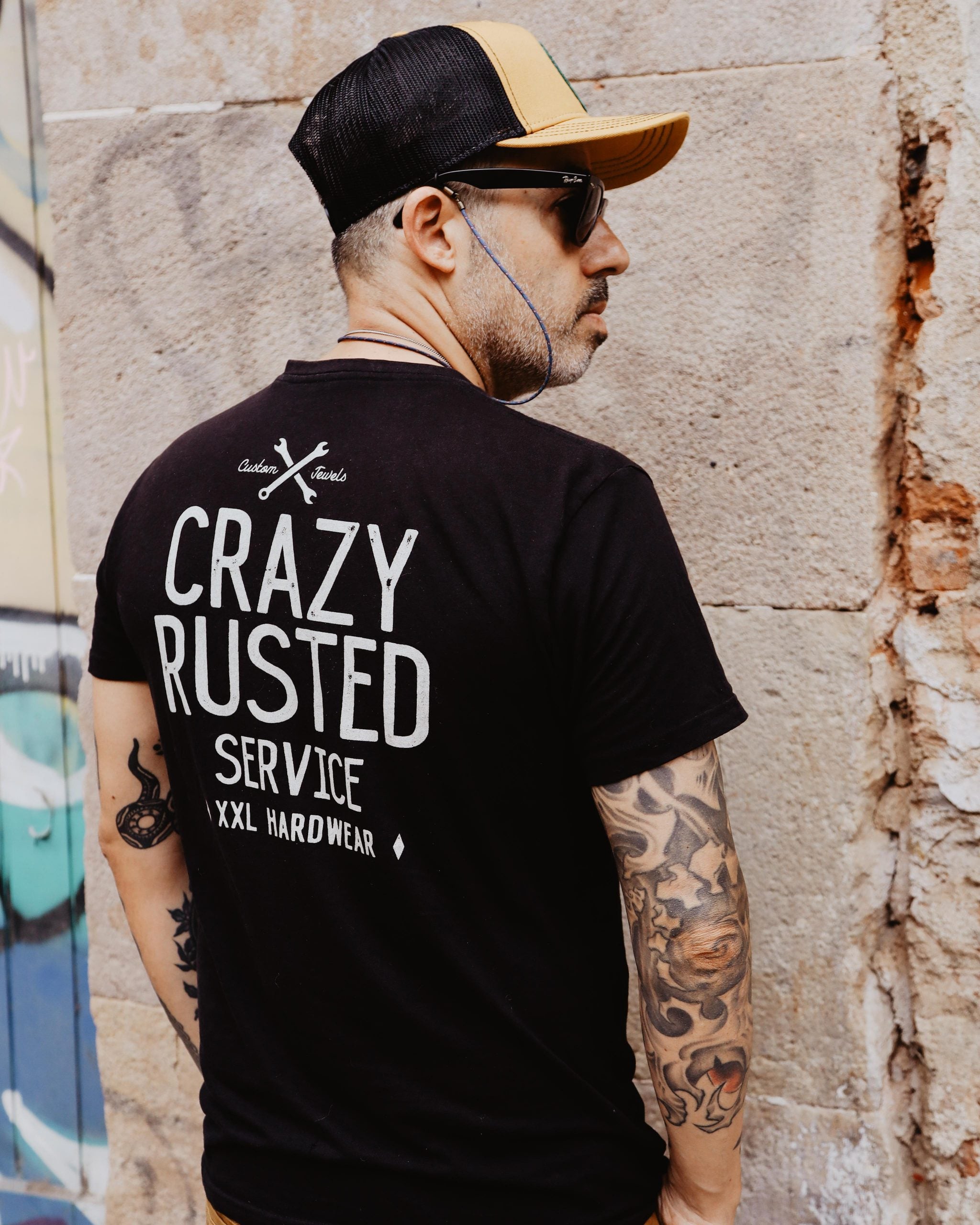 Camiseta Crazy Rusted
