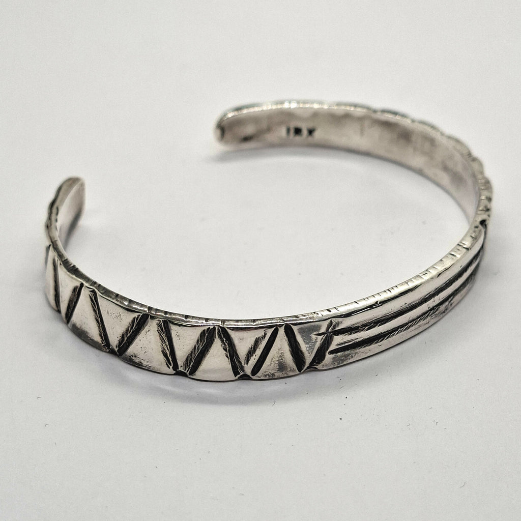 Cuff silver "Mountain"