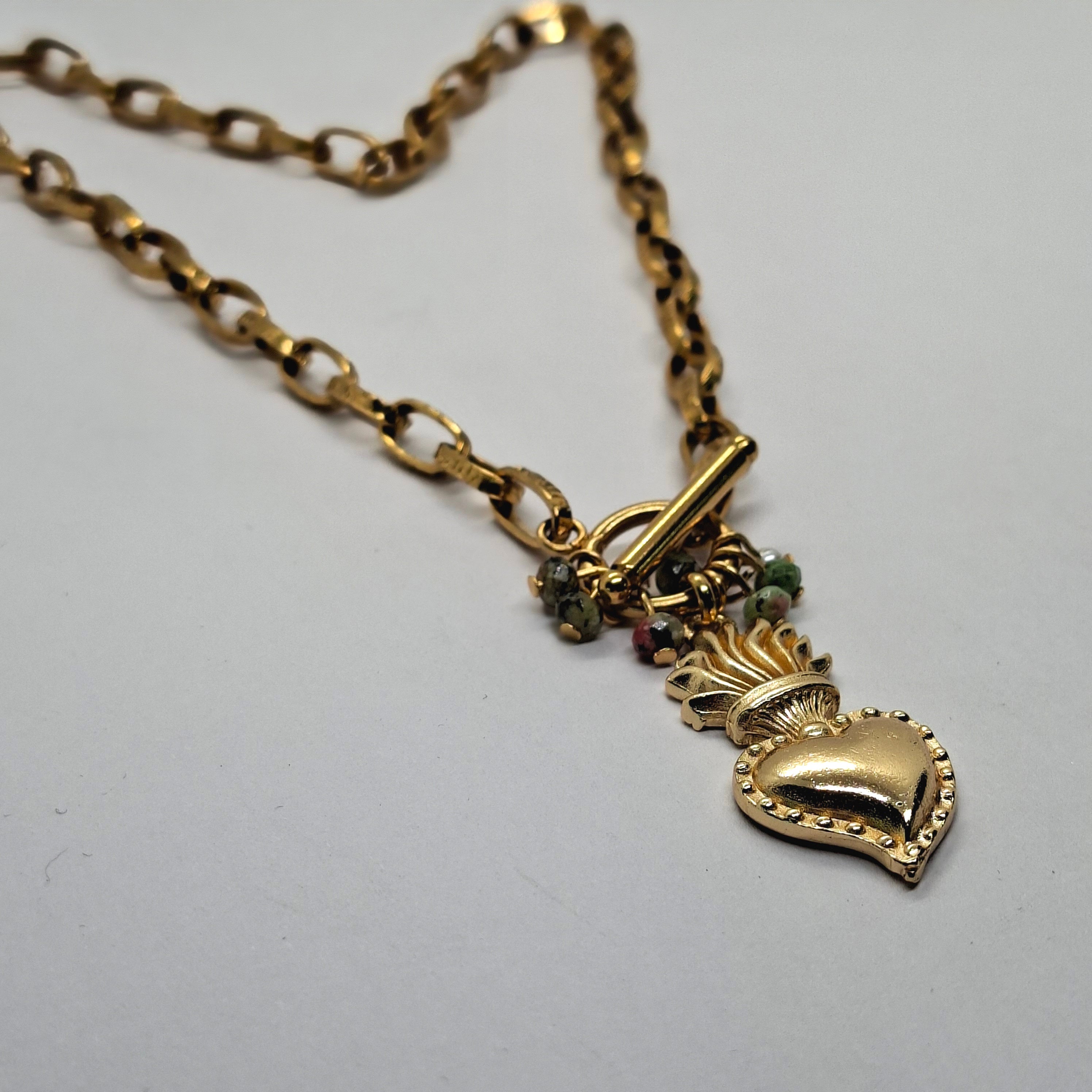 Necklace Sacred Heart Gold