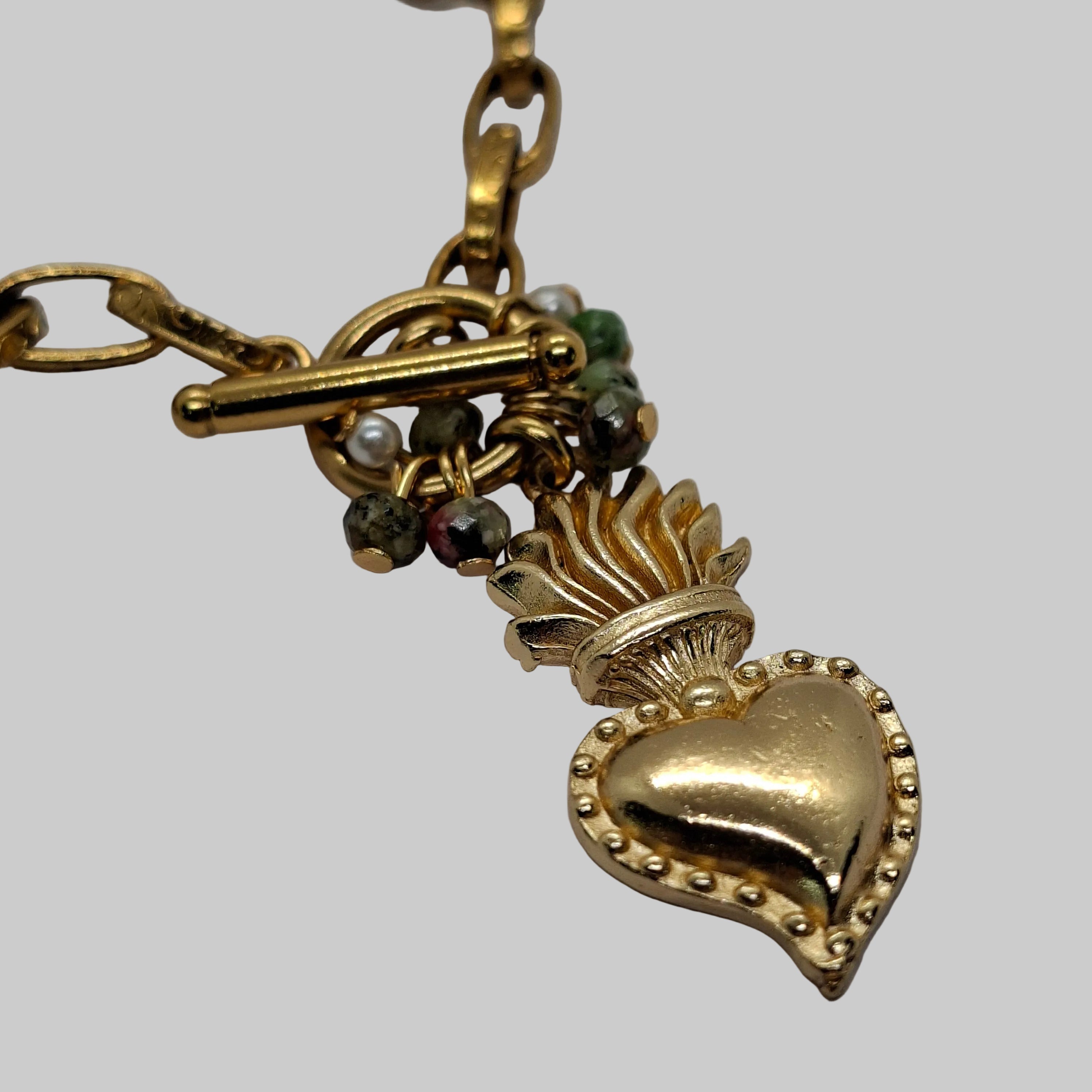 Necklace Sacred Heart Gold