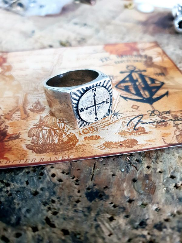 Anillo  Rosa de los Vientos