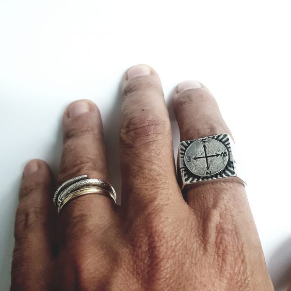 Anillo  Rosa de los Vientos