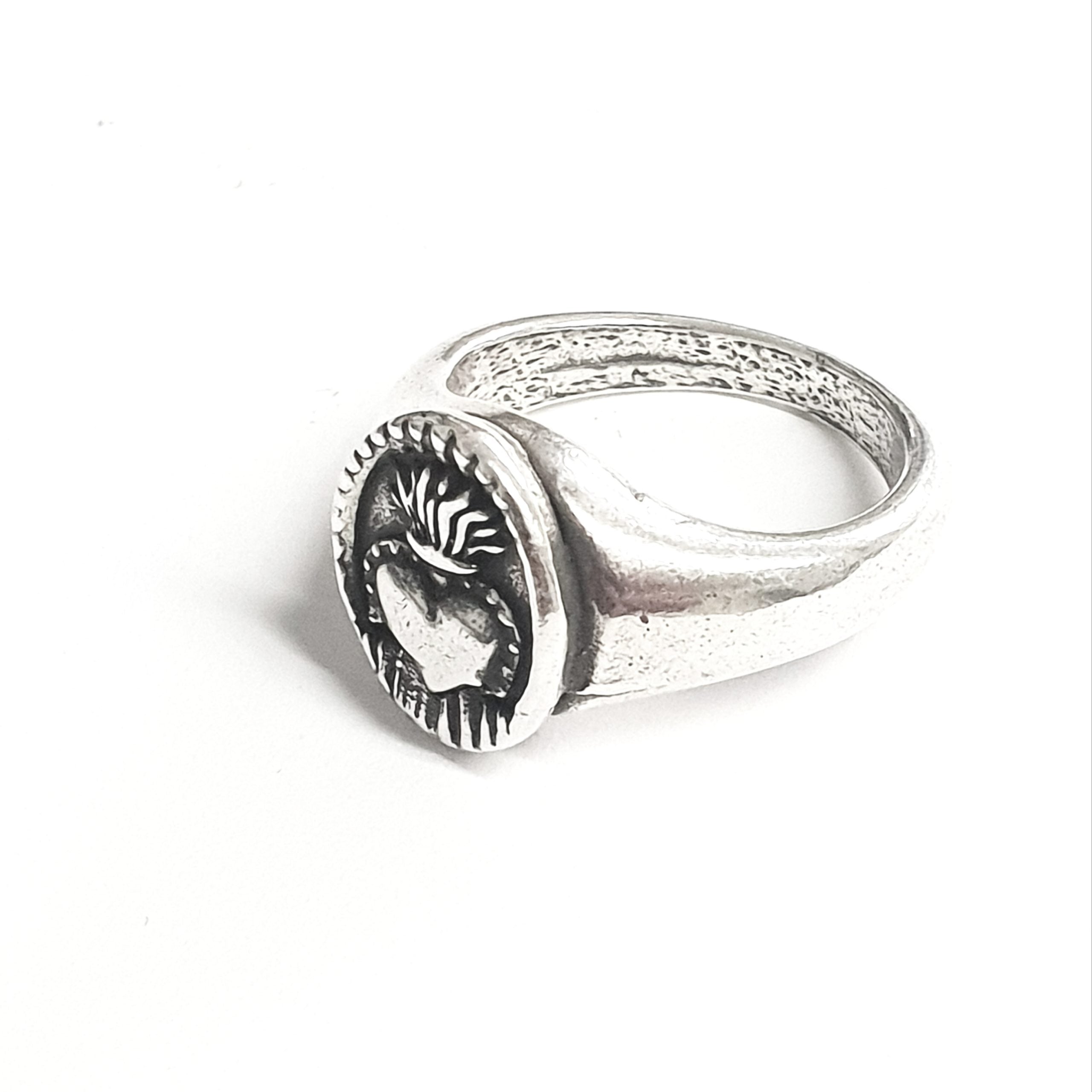 Ring Sagrado Corazón 925