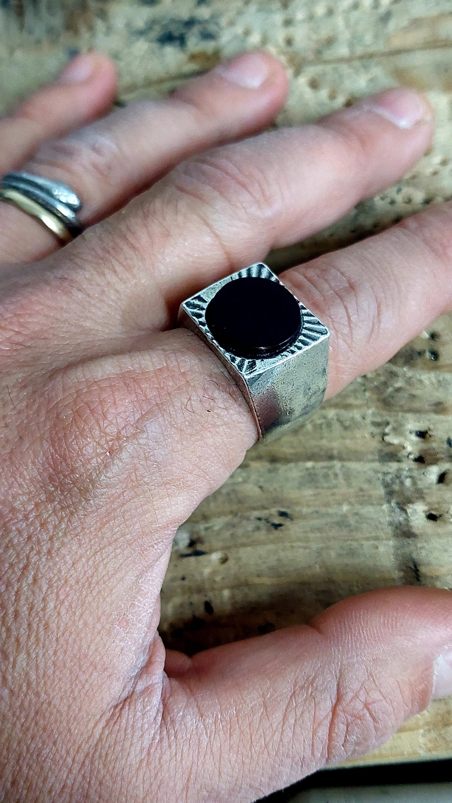 Ring Cuadrado Onix