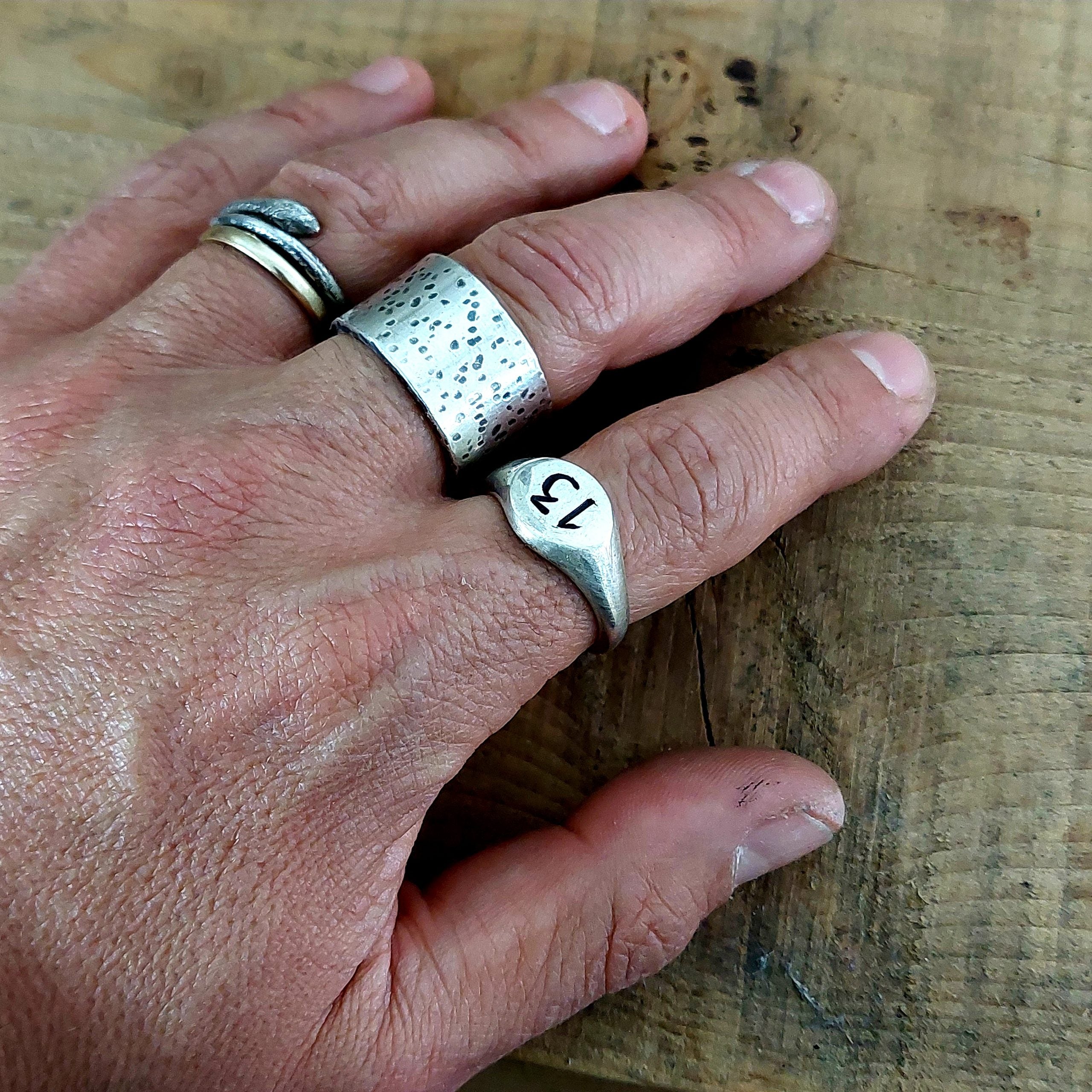 Ring "13" Silver