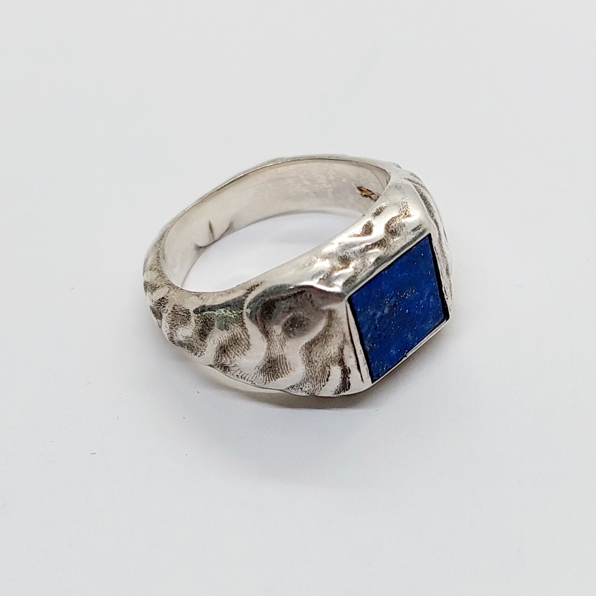 Ring sello Lapislázuli