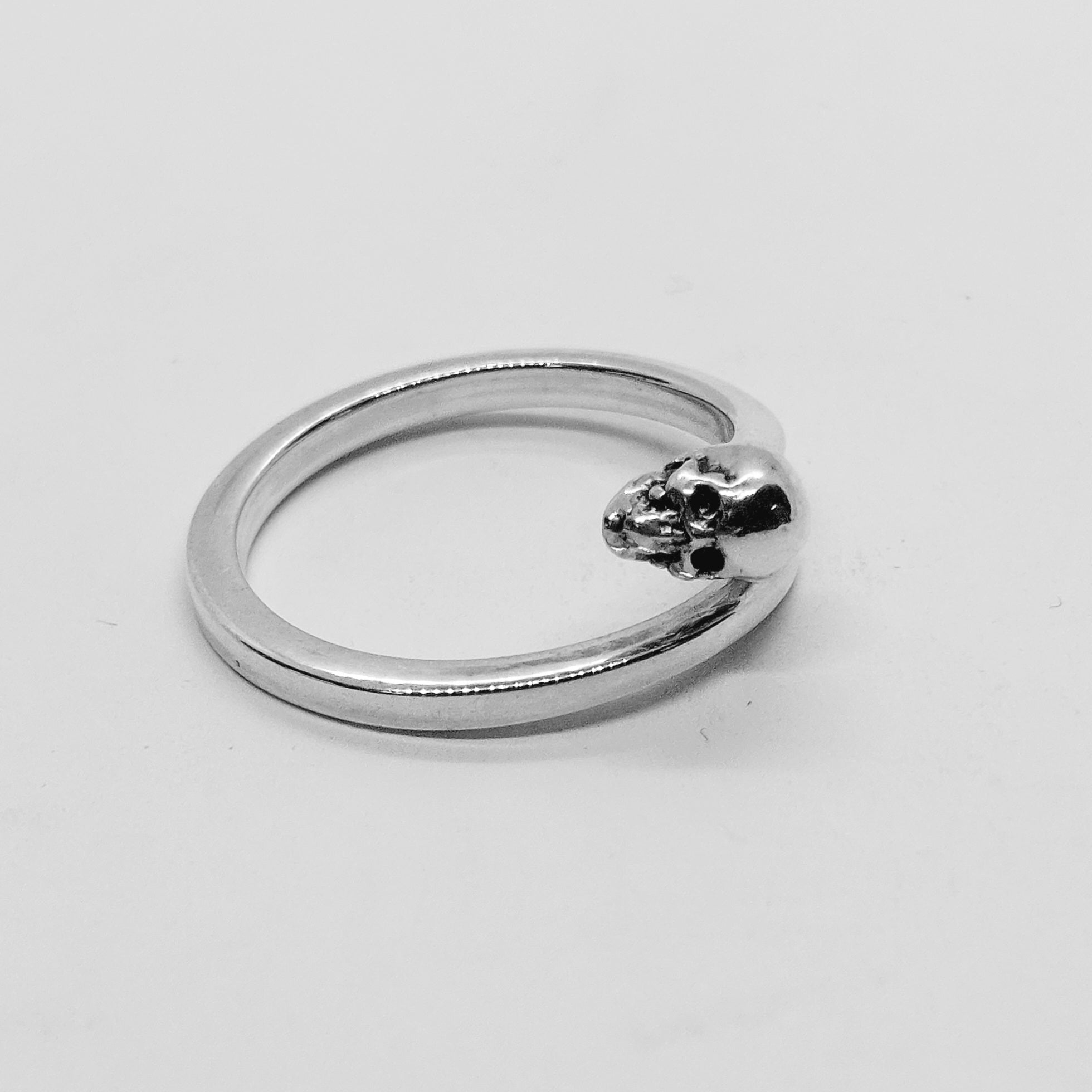 Ring silver "SnakeSkull"