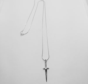 Pendant Daga Silver