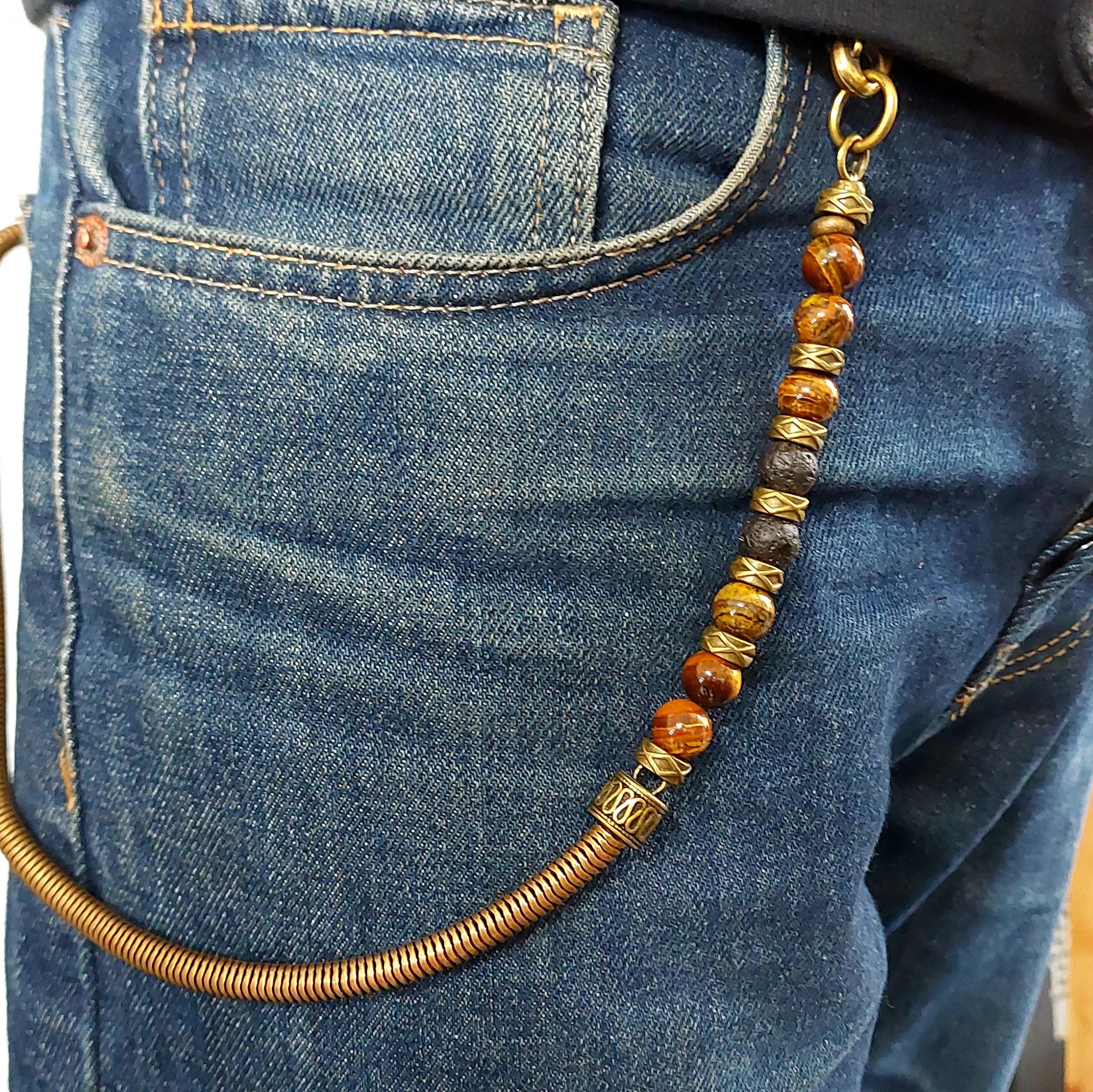 Chain wallet Indian Tiger