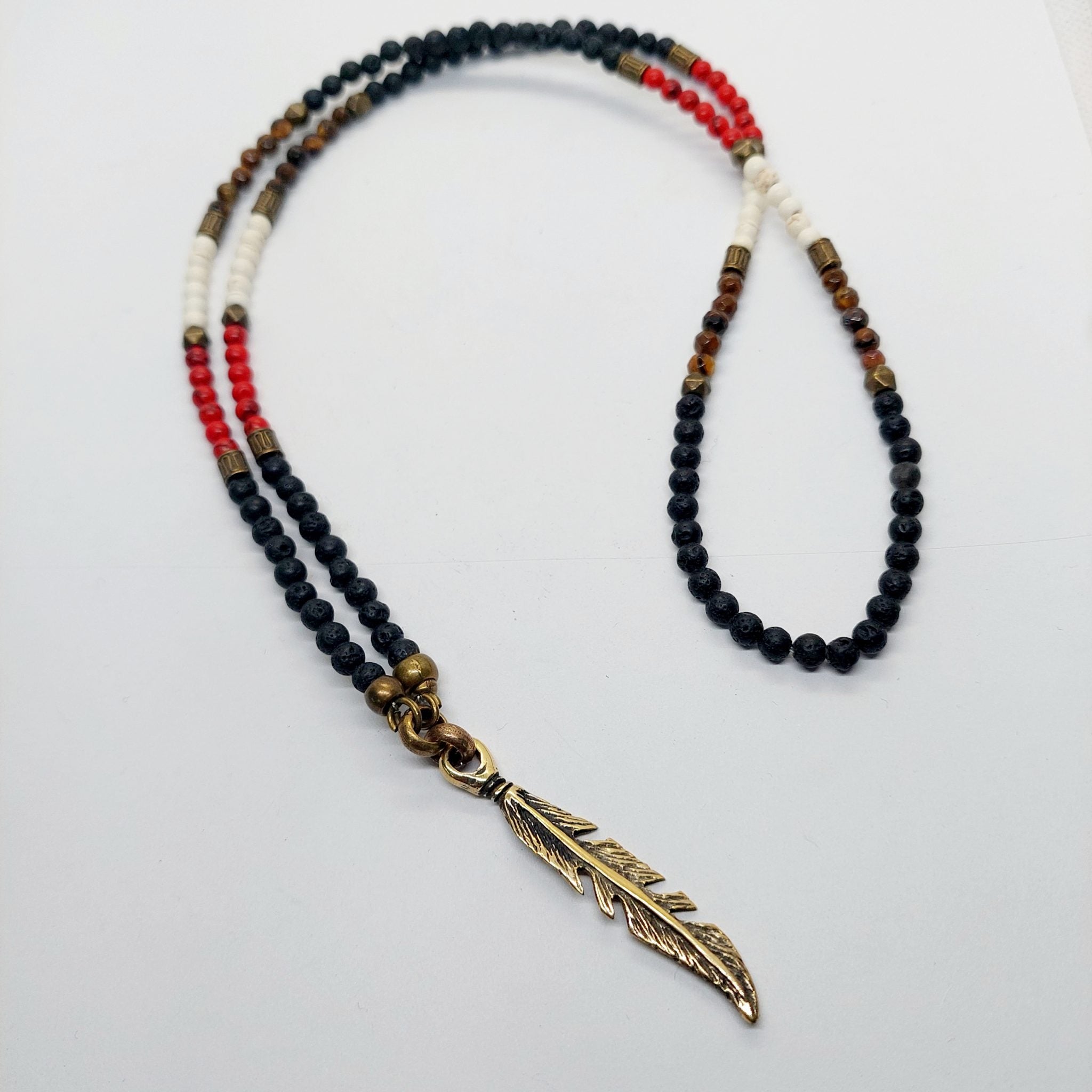 Necklace "Free eagle"