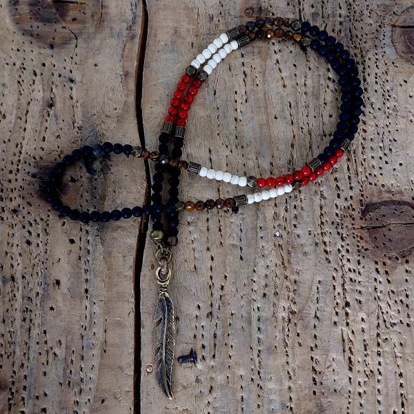 Necklace "Free eagle"