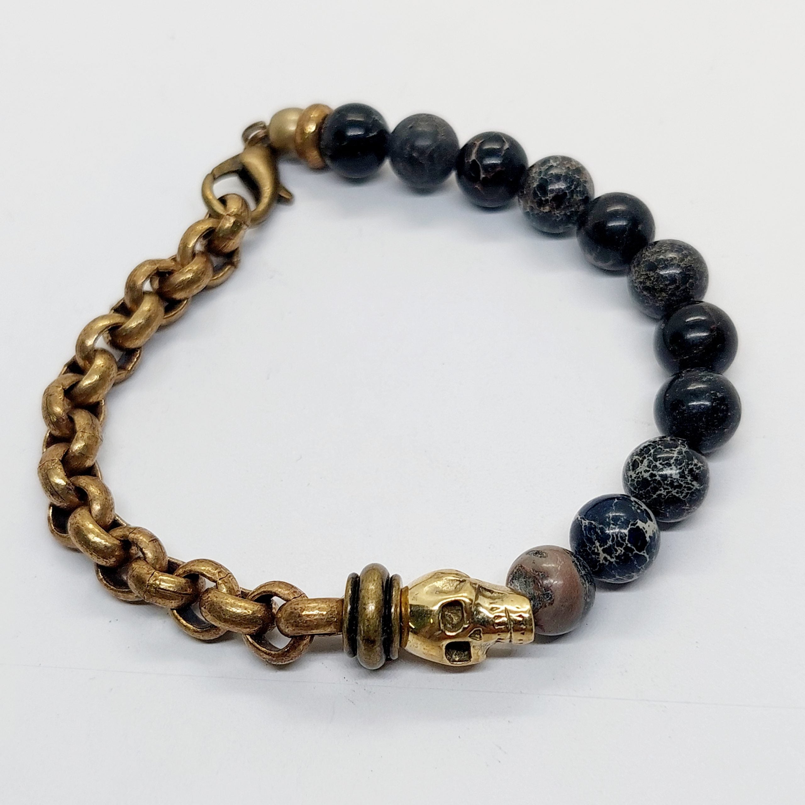 Armband Totenkopf Mix