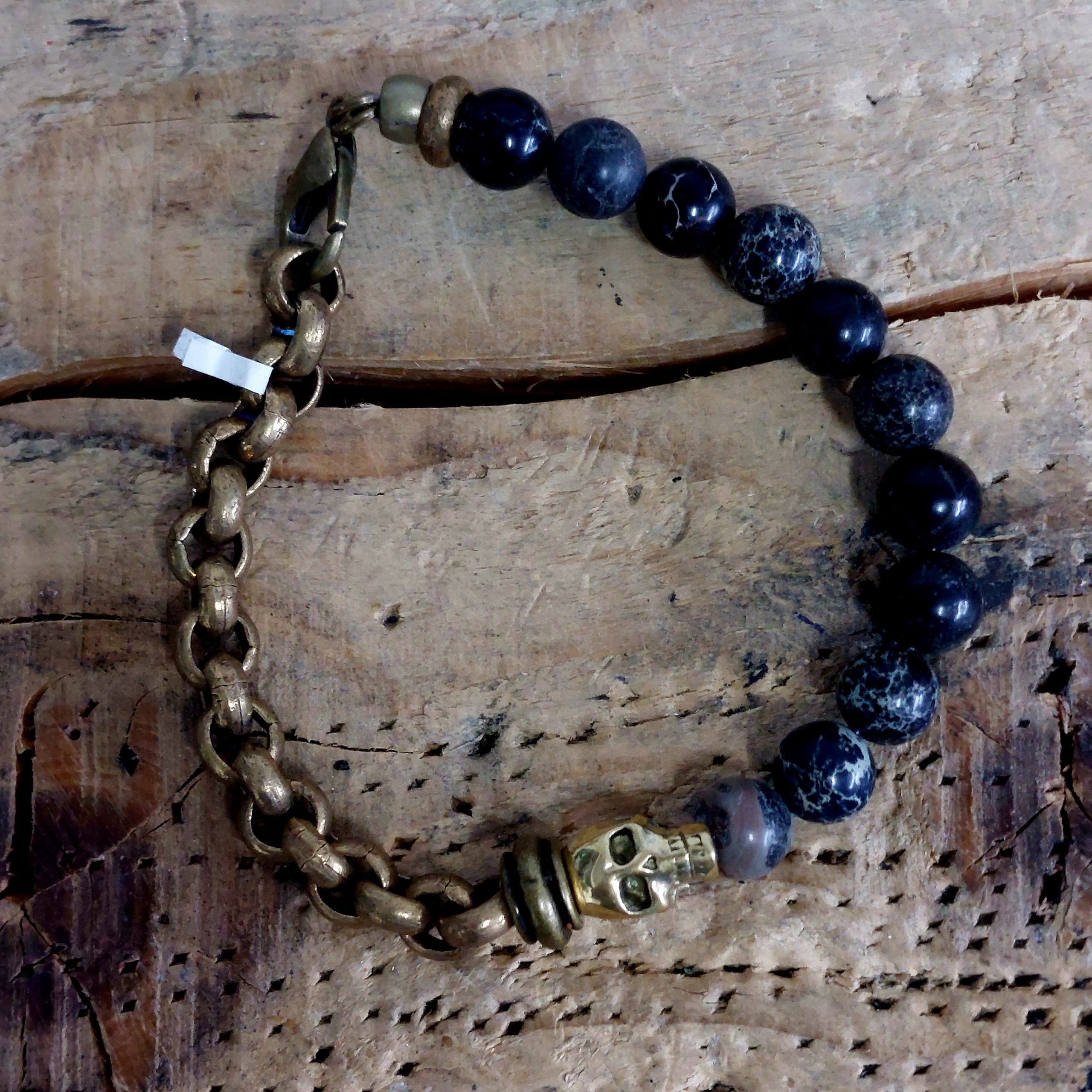 Armband Totenkopf Mix
