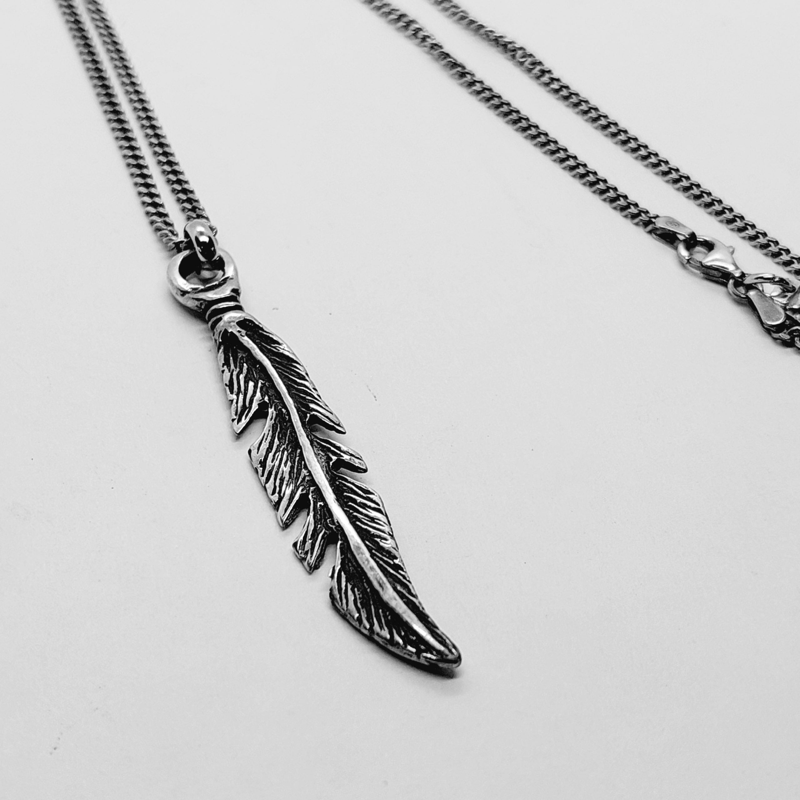 Necklace Feather