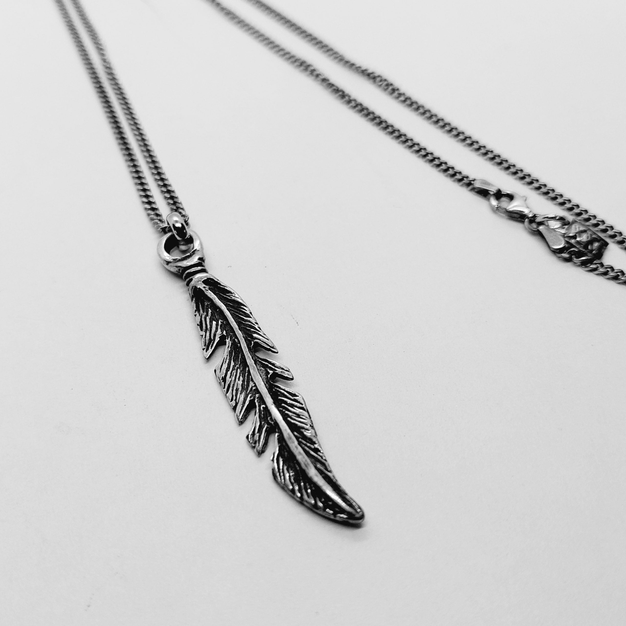 Necklace Feather