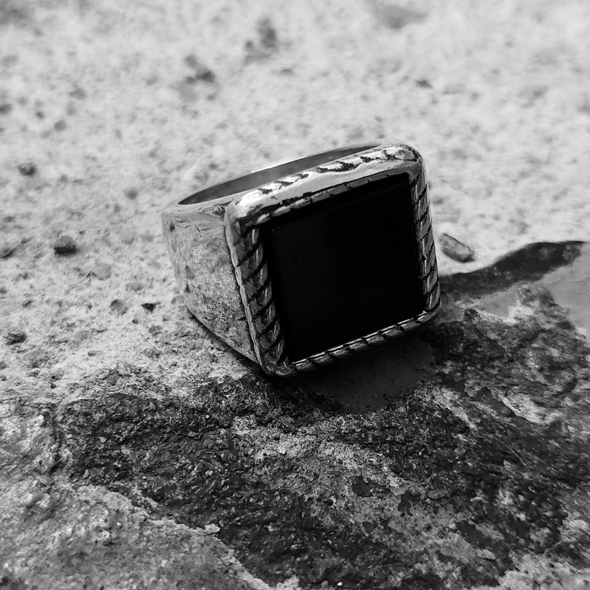 Ring sello Onix