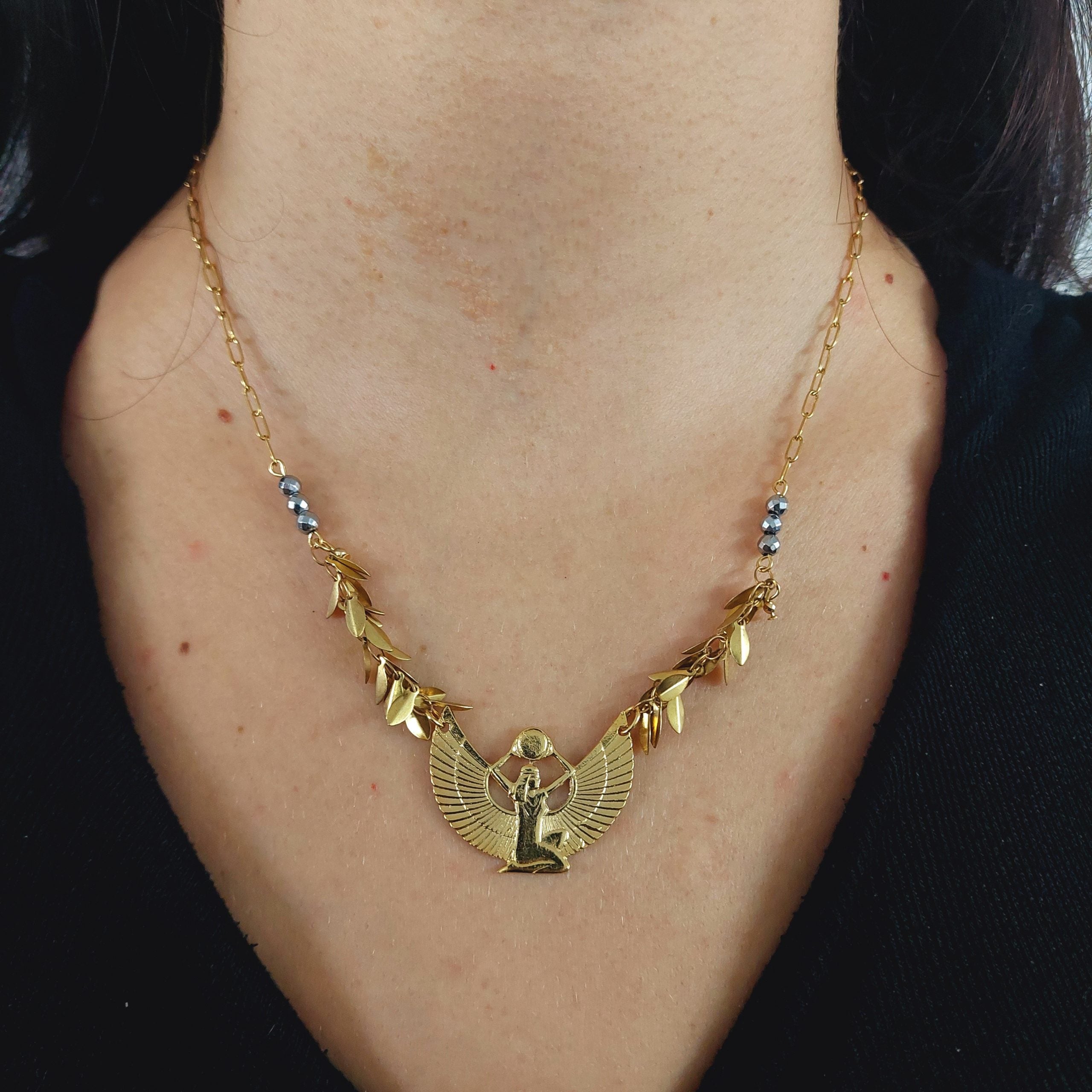 Halskette ISIS Gold
