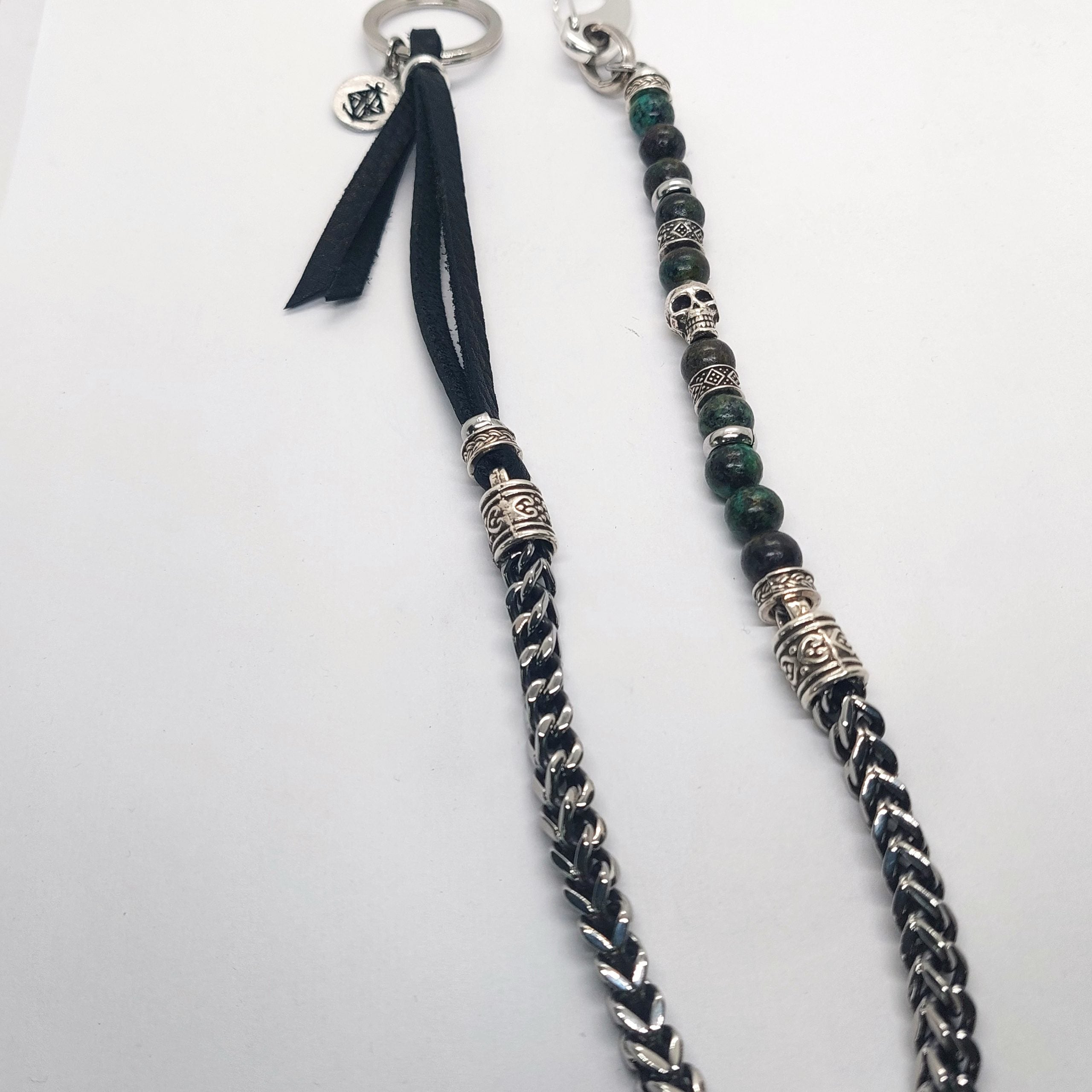 Chain Green Skull