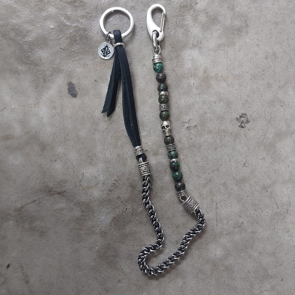 Chain Green Skull