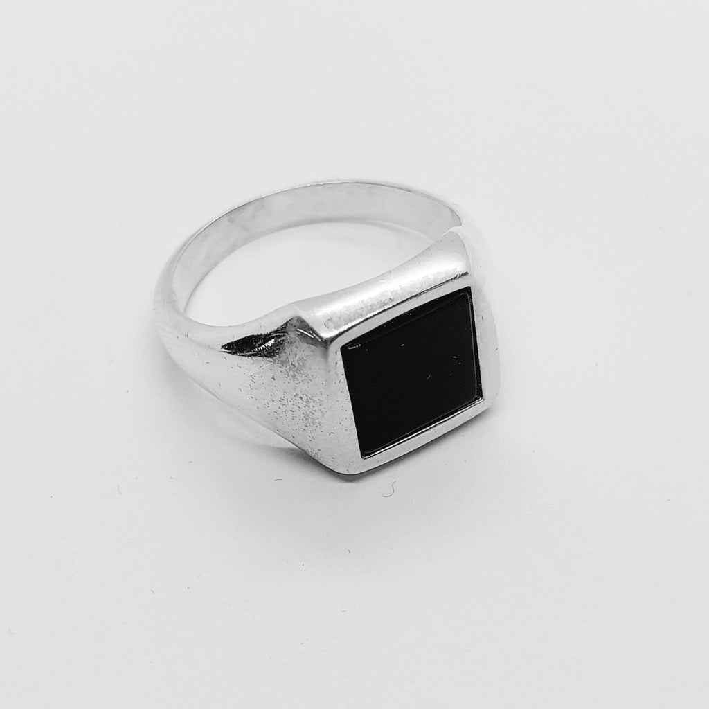 Ring Sello Wind Onyx
