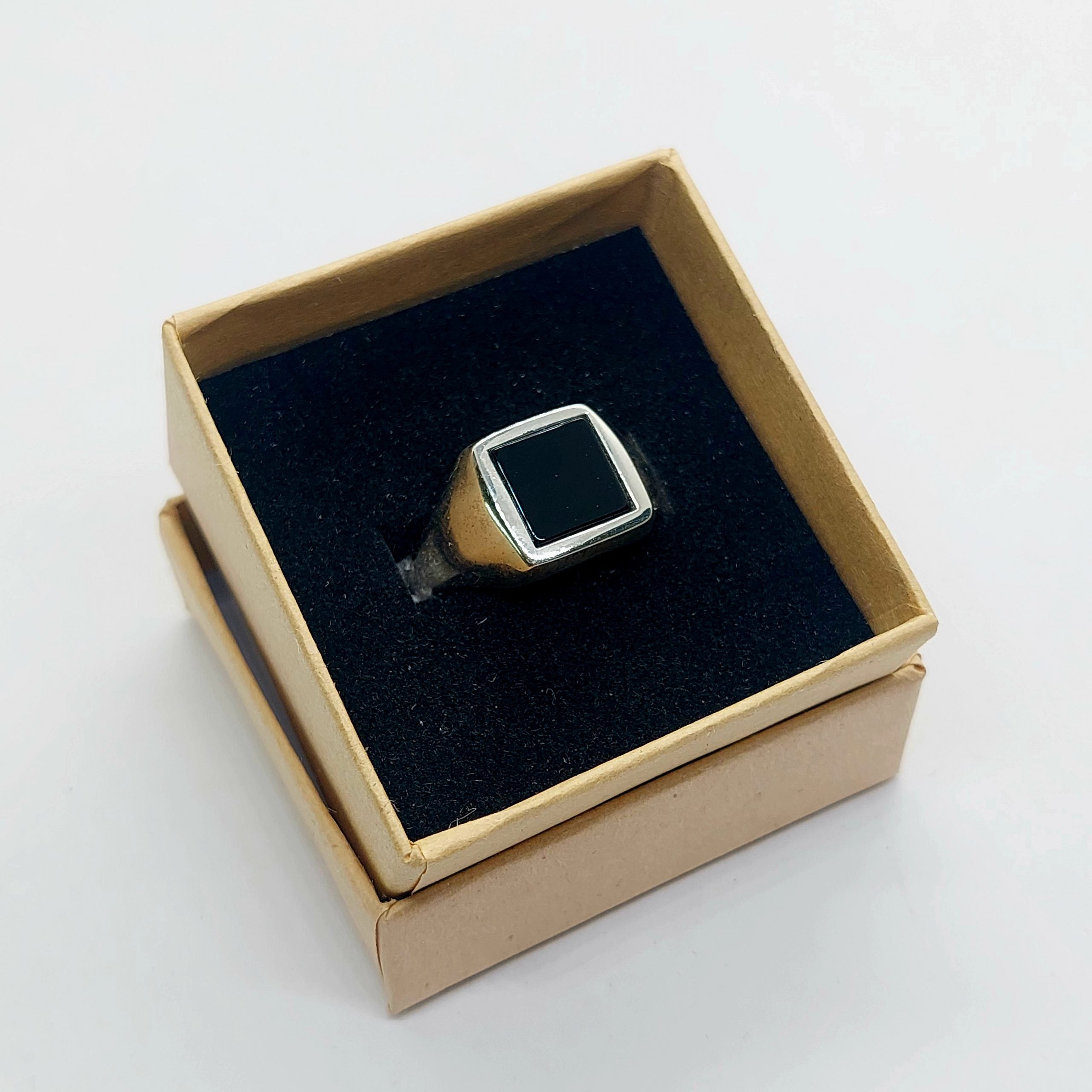 Ring Sello Wind Onyx