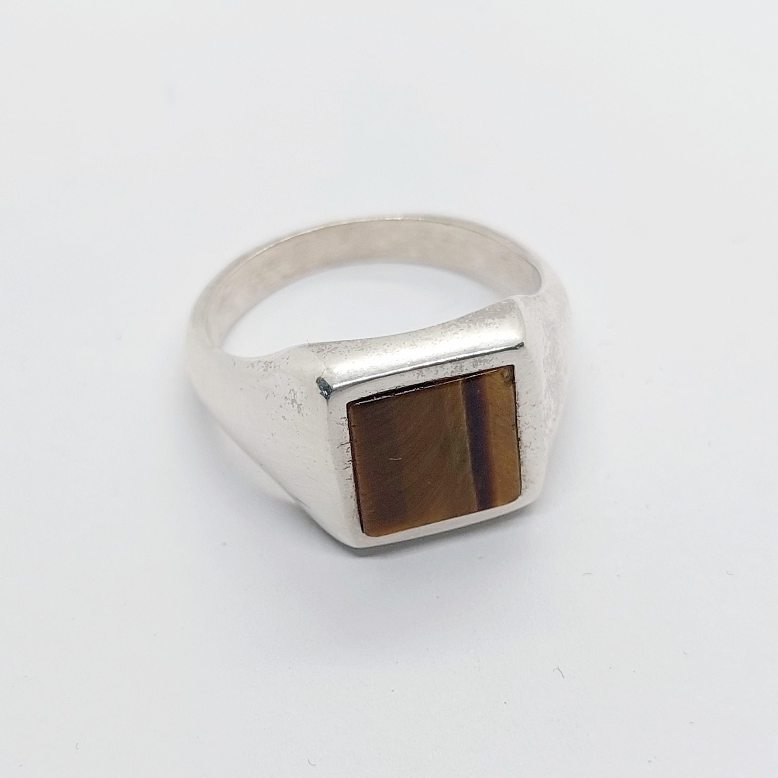 Ring Sello Wind ojo de tigre