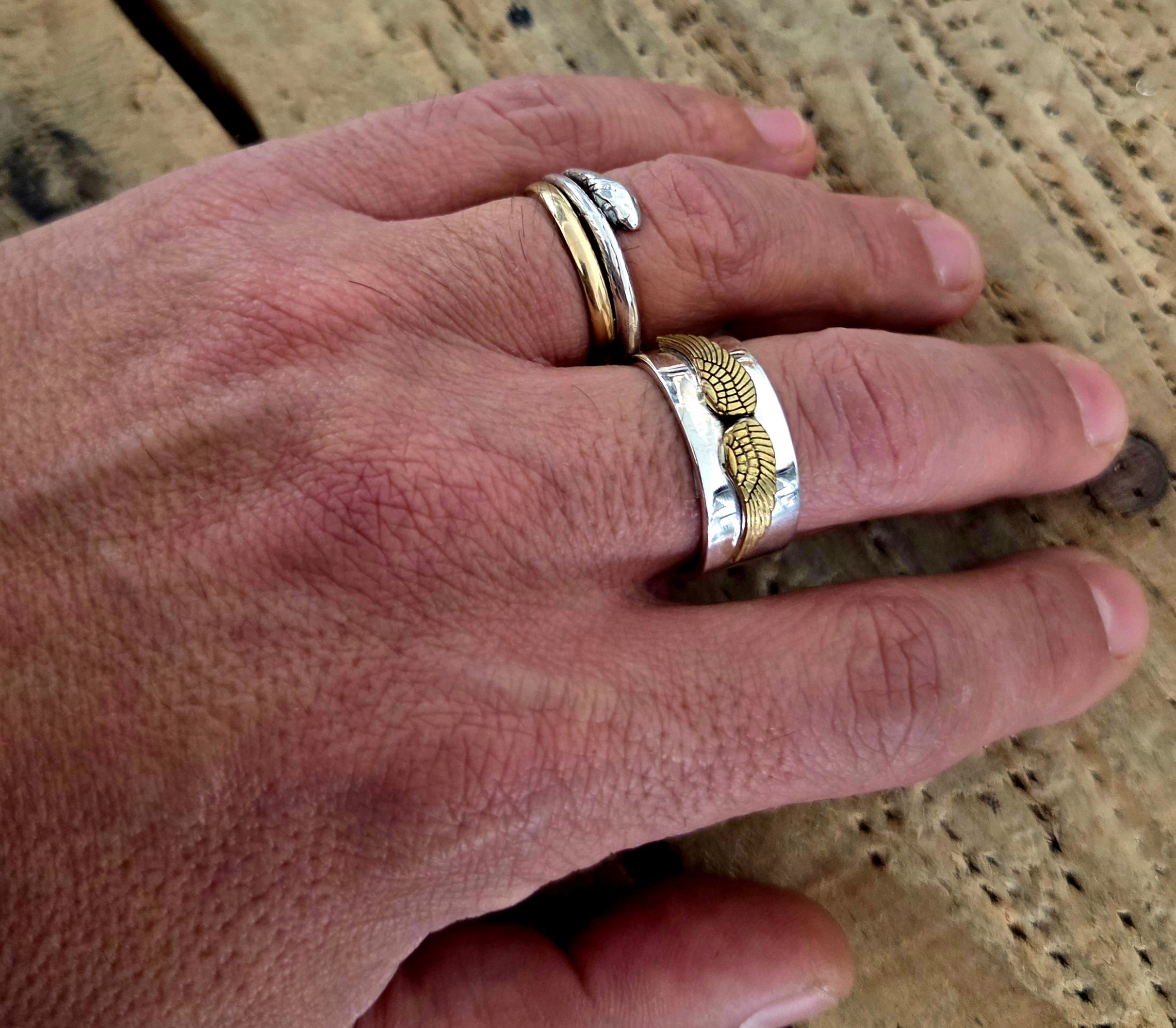 Ring Gold Wings