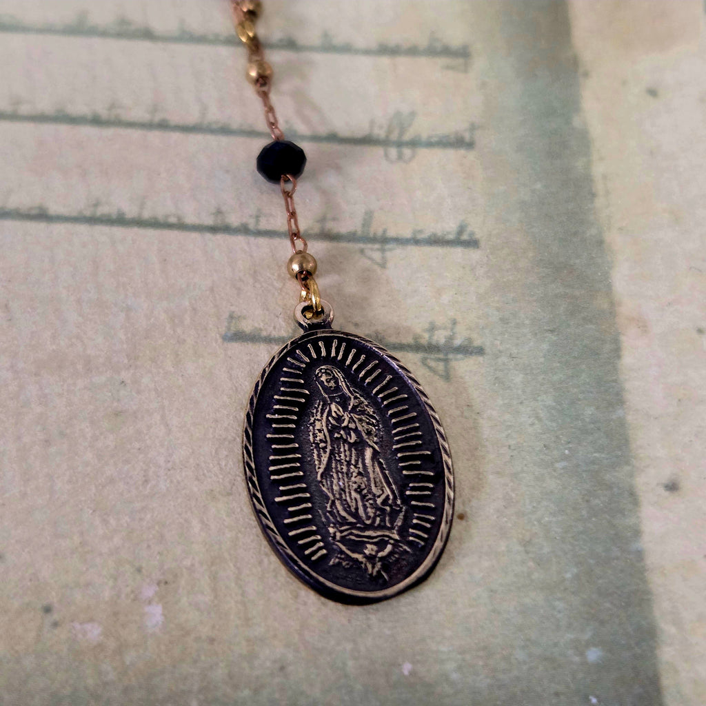 Necklace Guadalupe Gold