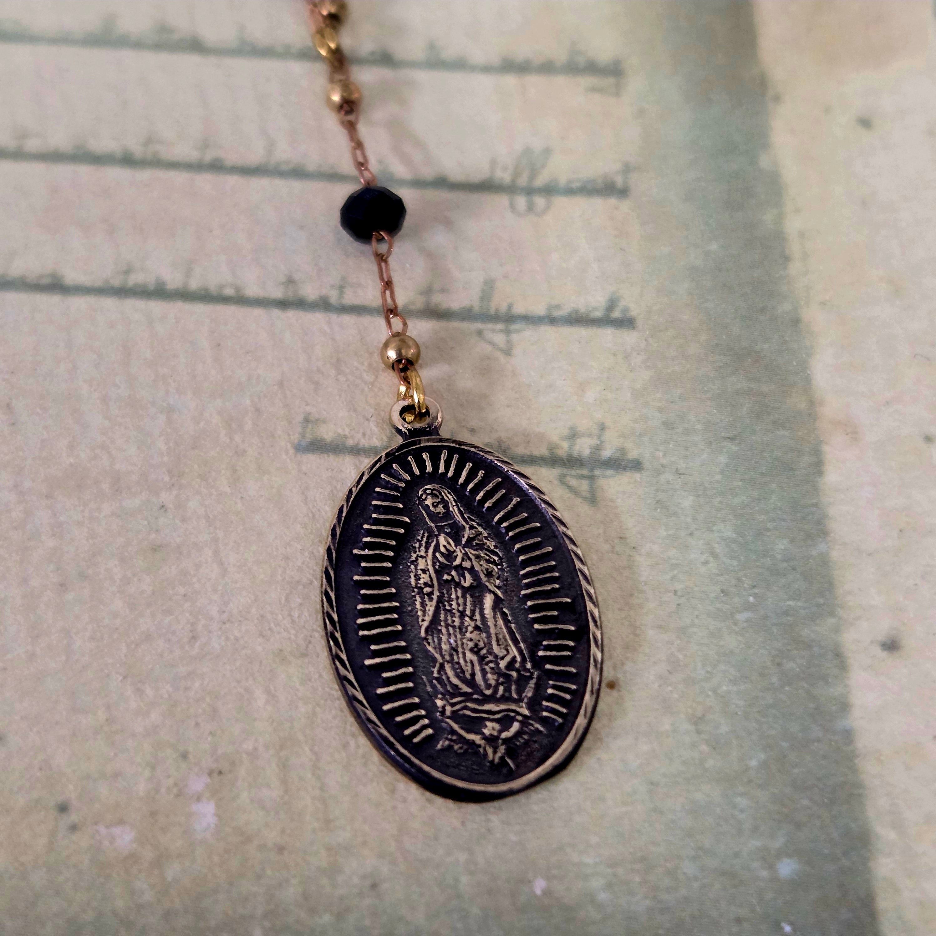 Necklace Guadalupe Gold