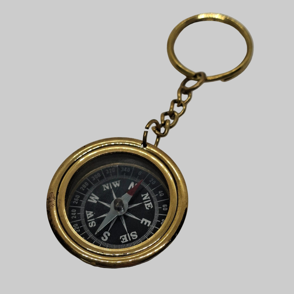 Compass keychain