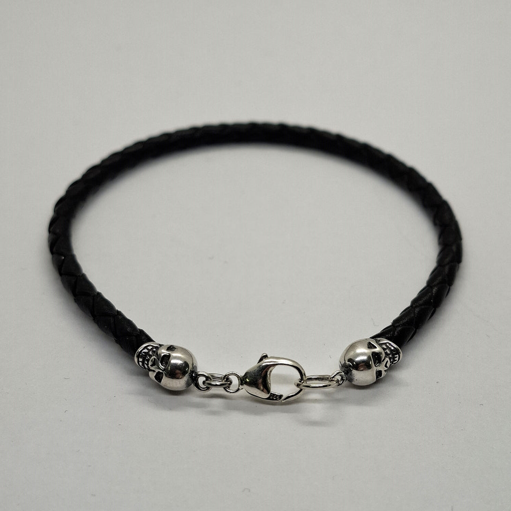Bracelet Leahter Skull
