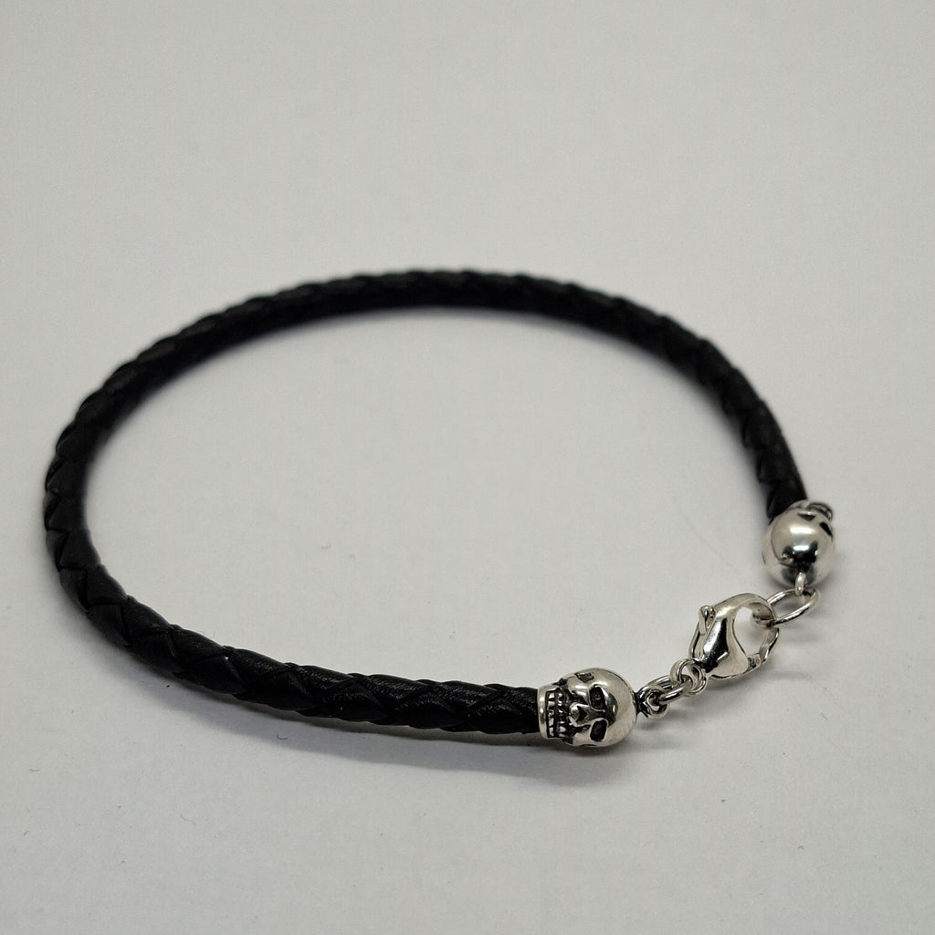 Bracelet Leahter Skull