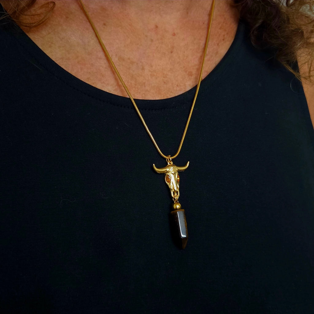 Buffalo Gold Pendant