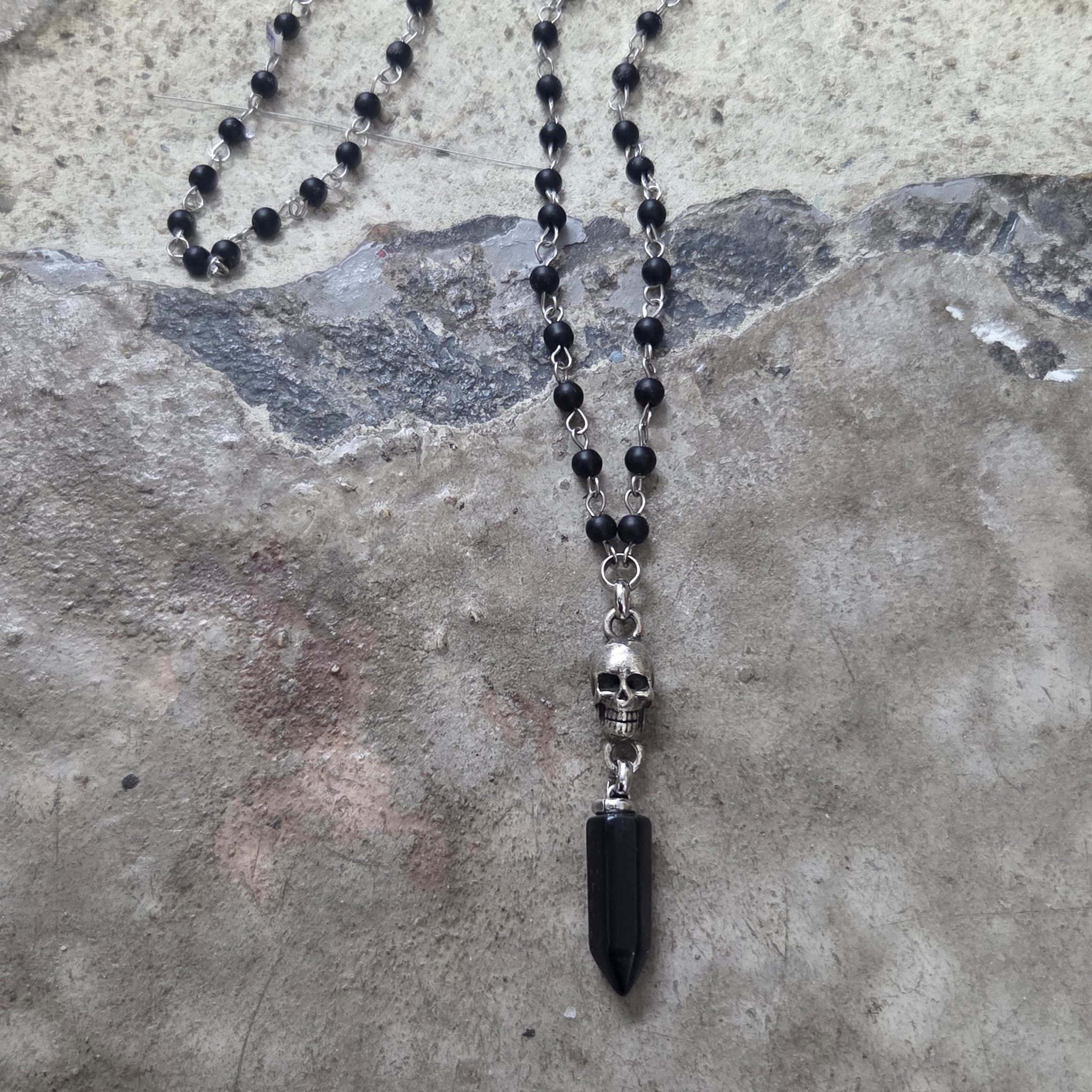 Necklace Rosary Onix