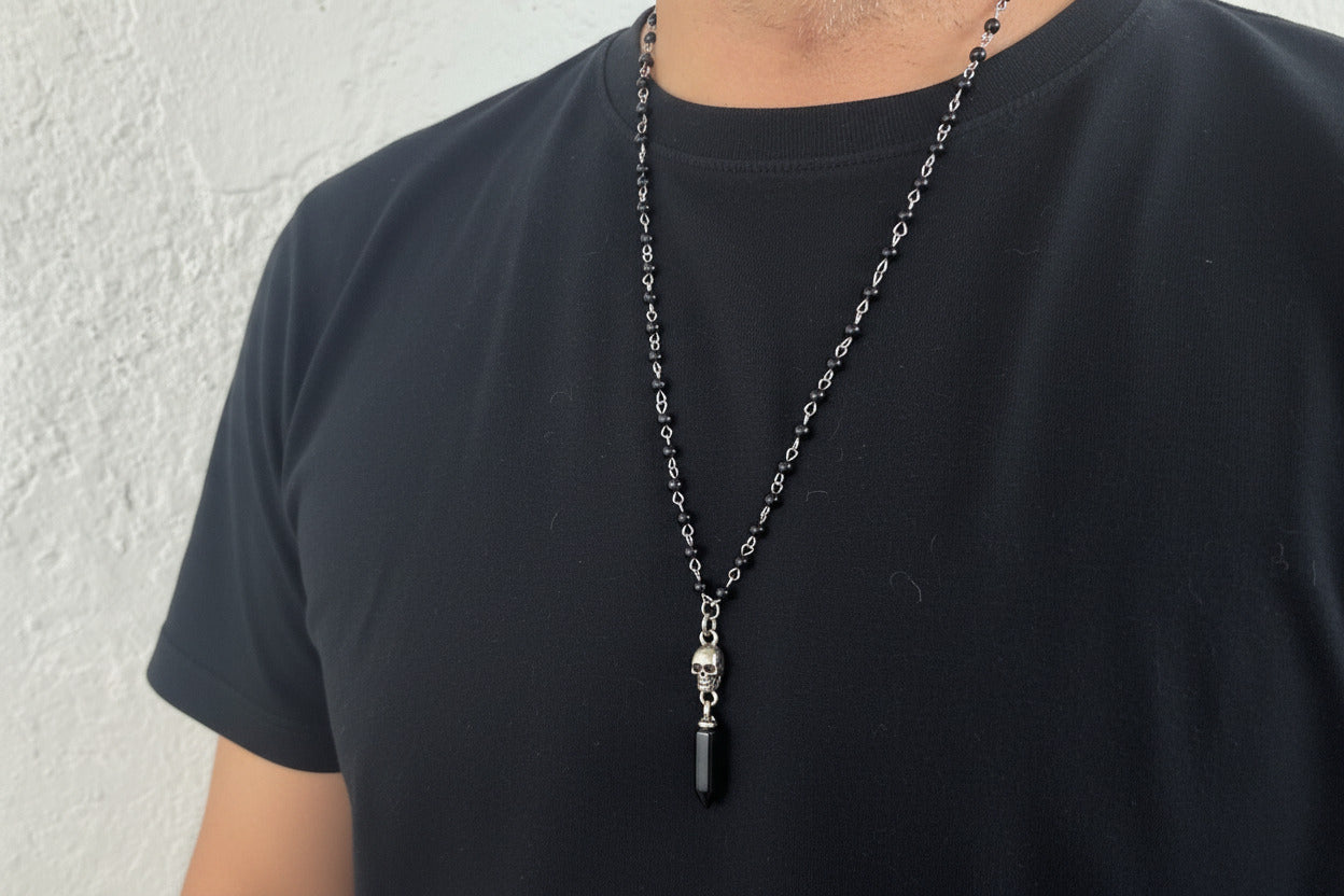 Necklace Rosary Onix