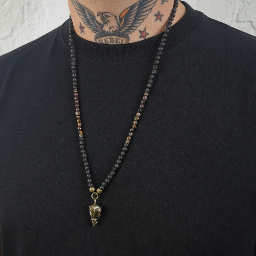 Necklace Raven