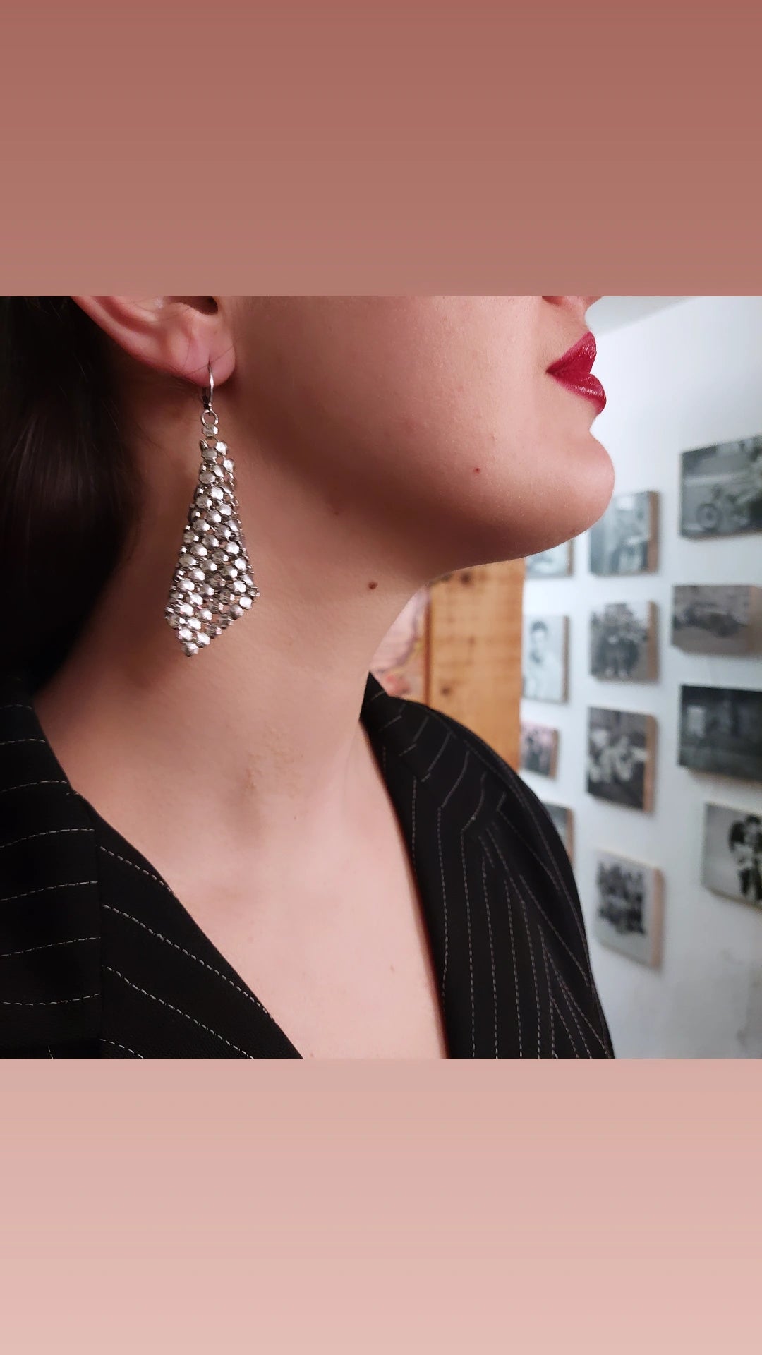 Pendientes Malla